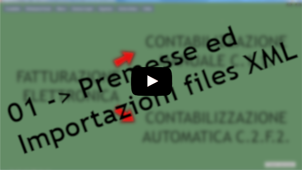 01 - Premesse ed Importazioni XML;