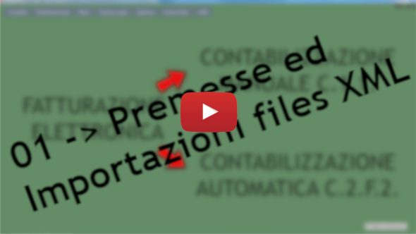 01 - Premesse ed Importazioni XML