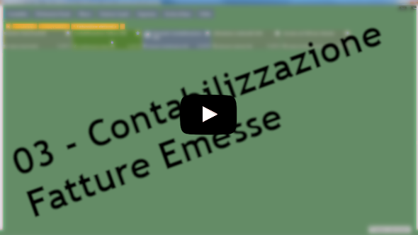 03 - Contabilizzazione Fatture Emesse;