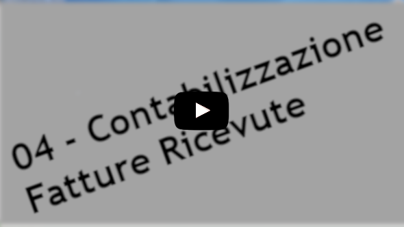 04 - Contabilizzazione Fatture Ricevute;