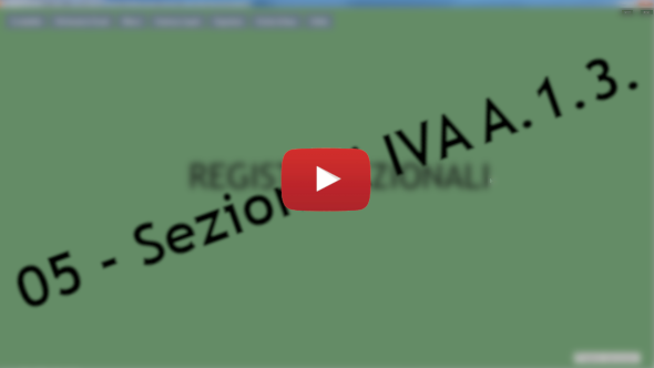 05 - Sezionali IVA A.1.3